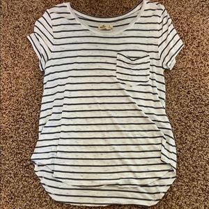Hollister Flowy Striped Tshirt